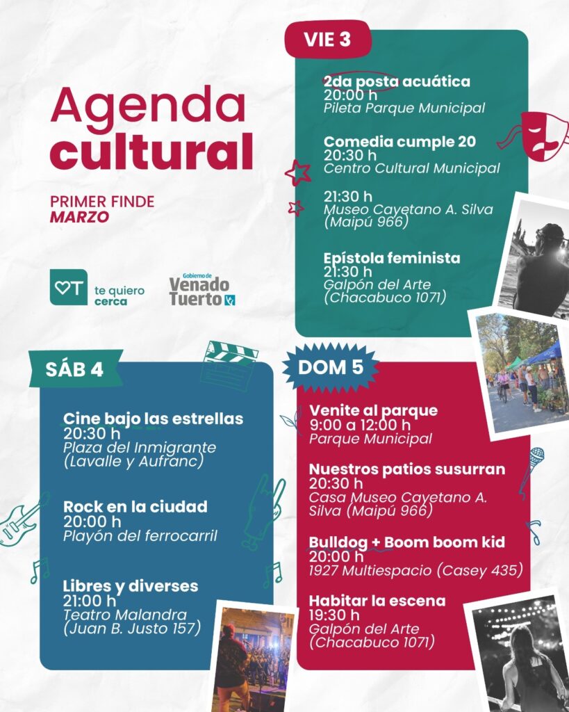 Otro fin de semana para salir con la reposera a disfrutar del verano en Venado