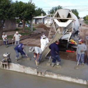 El barrio San José Obrero cuenta con una nueva cuadra de pavimento