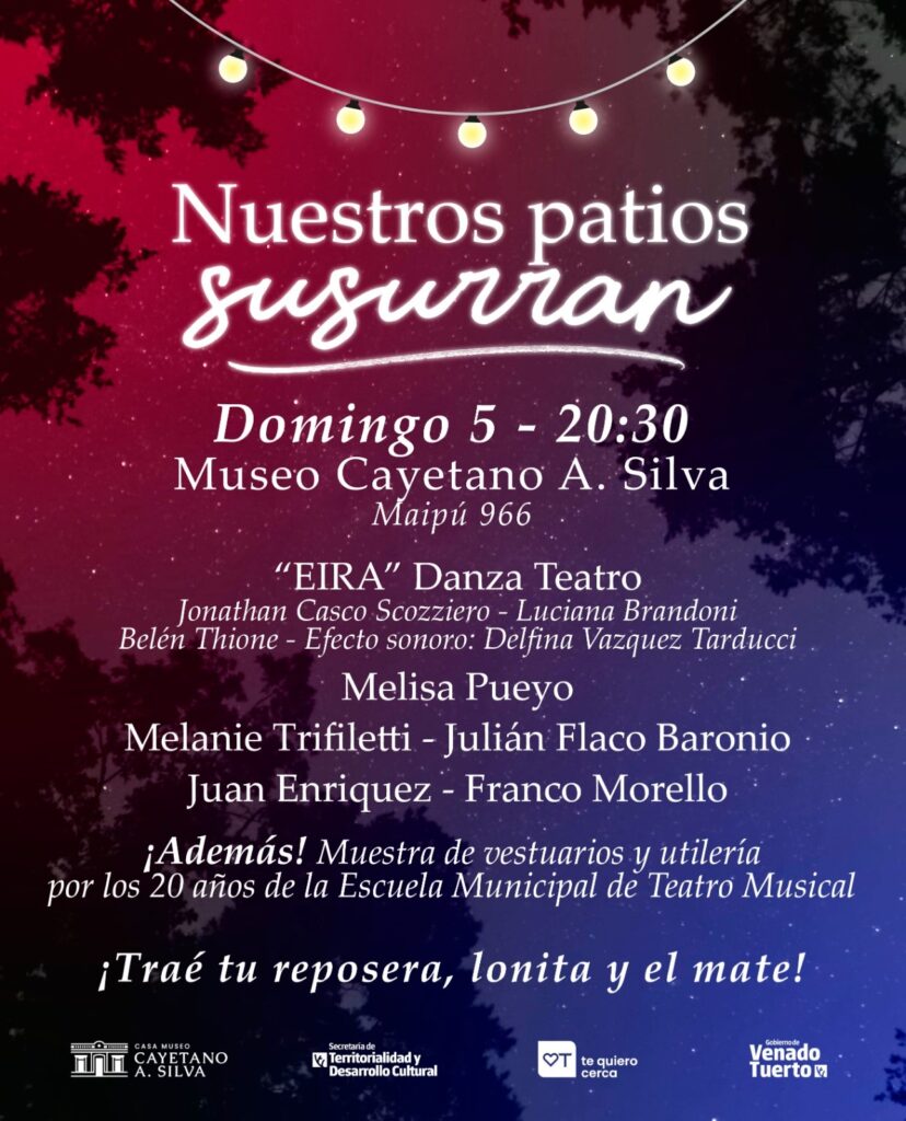 “Nuestros Patios Susurran” trasladan su magia al Museo Cayetano Alberto Silva