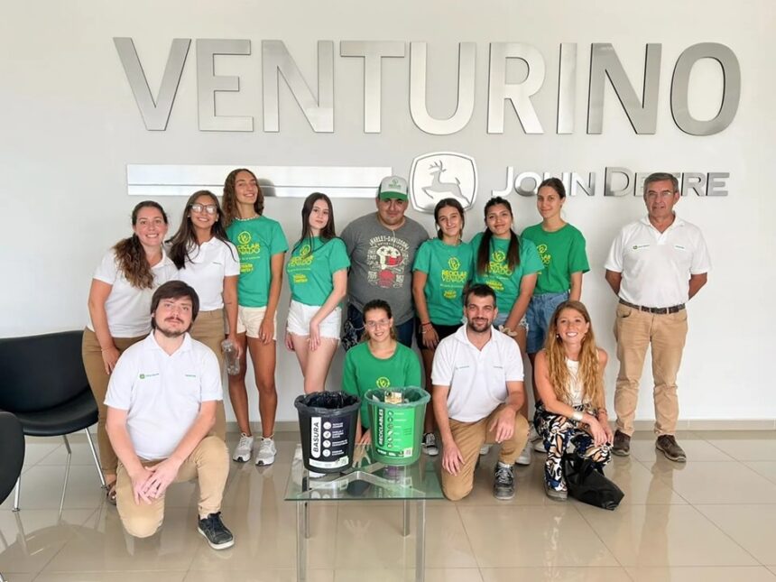 El programa “Reciclar Venado” capacitó en separación de residuos al personal de la firma Venturino
