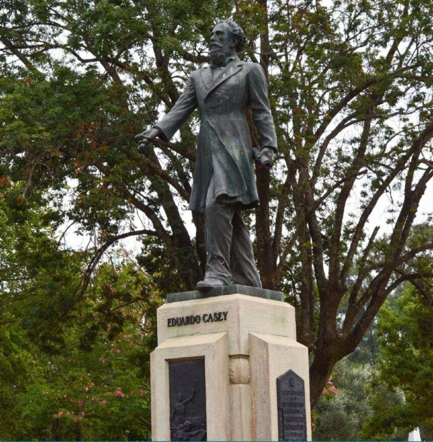 Acto oficial en plaza San Martín para celebrar el 139º Aniversario de Venado Tuerto