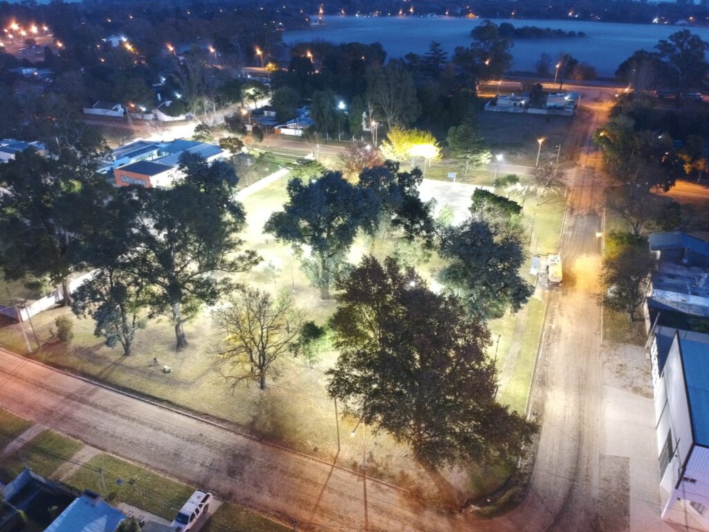 El Gobierno Municipal destinará fondos para nuevas obras de iluminación de rutas y plazas