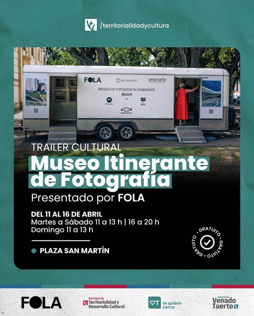 Llega a plaza San Martín el Museo Itinerante de Fotografía