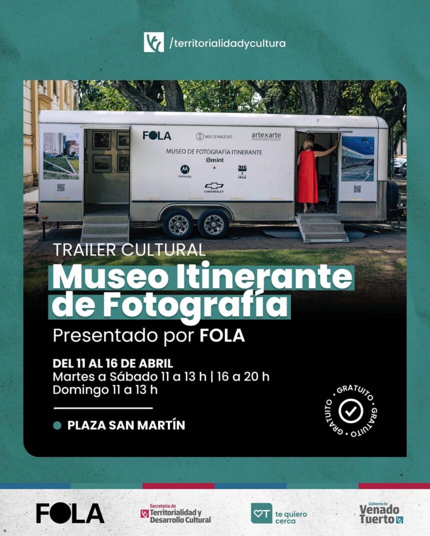 Llega a plaza San Martín el Museo Itinerante de Fotografía