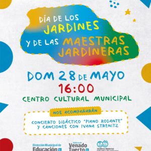 El Gobierno de Venado Tuerto celebra el Día de los Jardines en el Centro Cultural