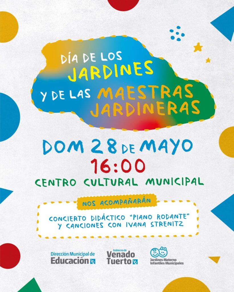 El Gobierno de Venado Tuerto celebra el Día de los Jardines en el Centro Cultural