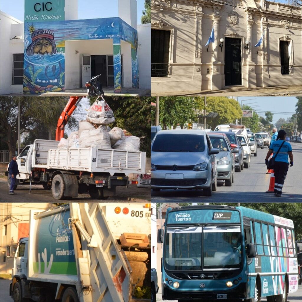 Paro provincial de Festram: Así serán los servicios del Gobierno de Venado Tuerto durante martes, miércoles y jueves