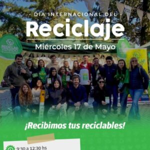 En el Día Mundial del Reciclaje, el Gobierno municipal se acerca más a los vecinos con Reciclar Venado