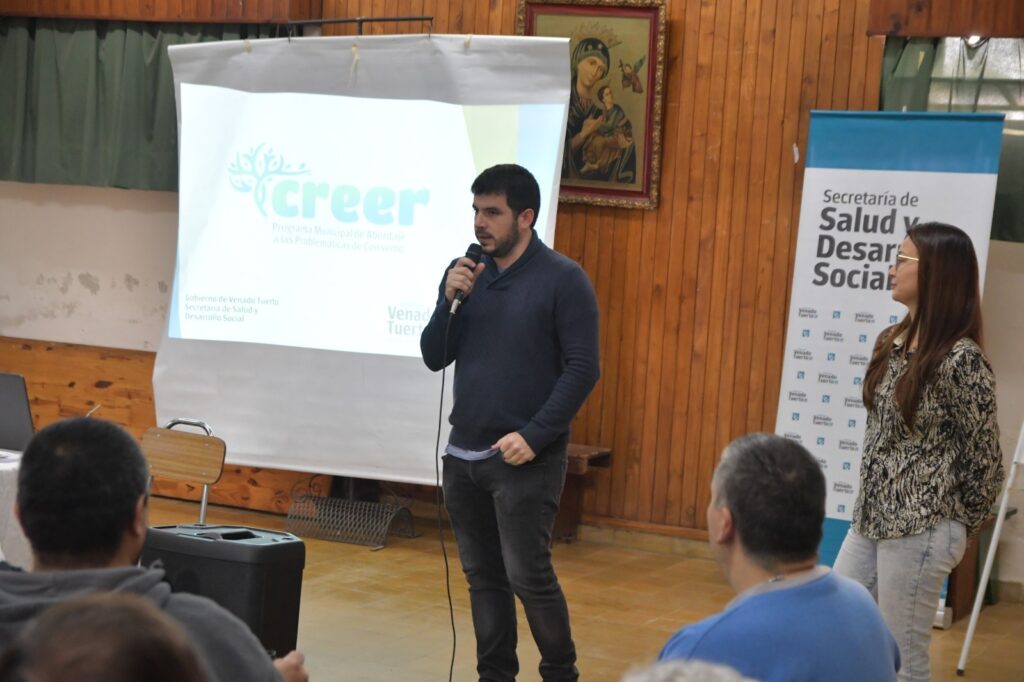 Programa “Creer”: el Gobierno Municipal avanza con la asistencia a casos de consumos problemáticos