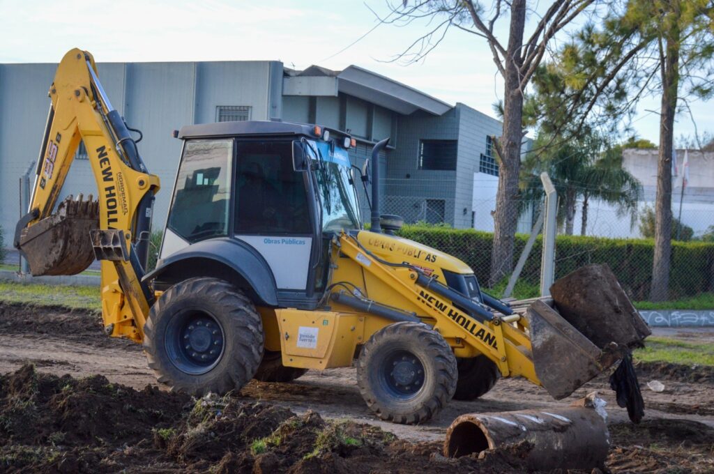 El Gobierno Municipal avanza con distintas obras de hormigonado en la ciudad