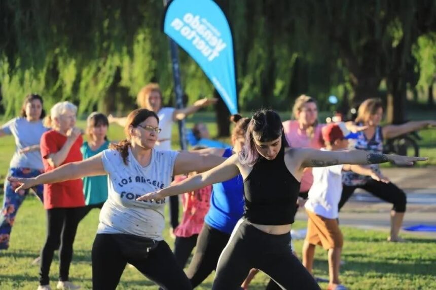 Actividades por el Día Internacional del Yoga en la sede del Club Talleres