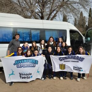 Las Guerreras representaron a Venado Tuerto en Torneo Federativo de Básquet