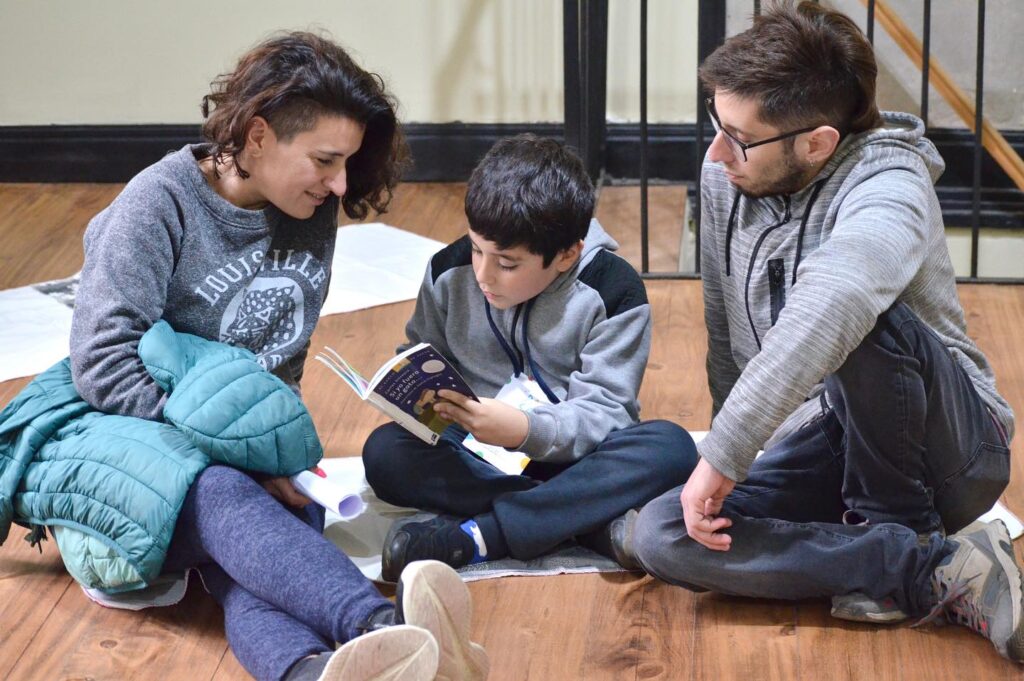 Nuestros Patios Susurran para Infancias, en vacaciones de invierno