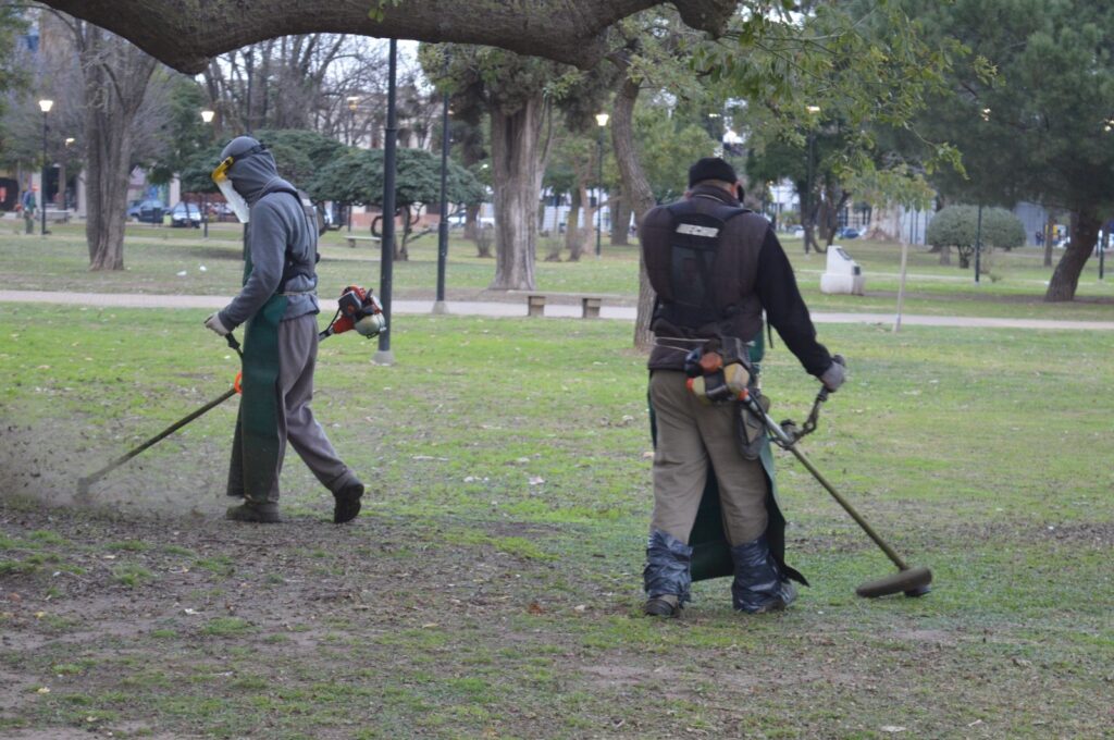 Cierre de la semana con intervenciones en barrios y espacios verdes de la ciudad