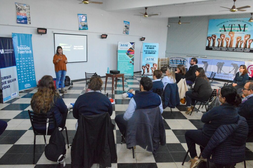 Nuevas capacitaciones en RCP y Primeros Auxilios para agentes municipales