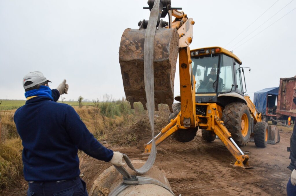 El Municipio avanza con importantes obras de desagüe y refuerza las tareas de mantenimiento de calles