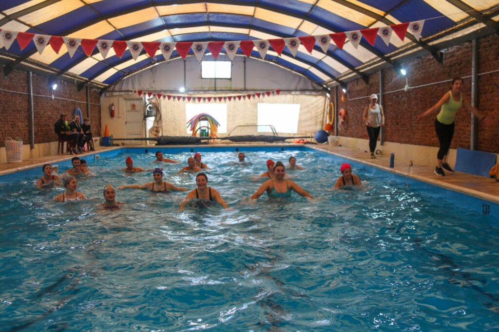 El Gobierno de Venado Tuerto brindó una capacitación sobre Fitness Acuático