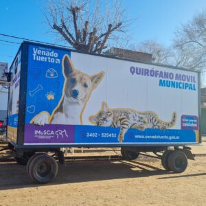 Salud animal: el Quirófano Móvil Municipal estará en barrio Santa Rosa con castraciones y vacunación
