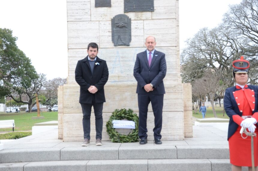 Sentido homenaje al Padre de la Patria en el 173° Aniversario de su muerte