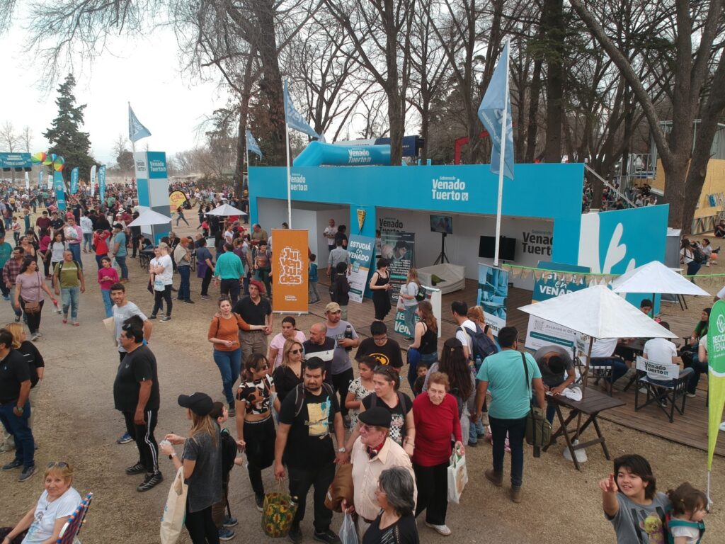 Fuerte presencia del Gobierno de Venado Tuerto en ExpoVenado 2023