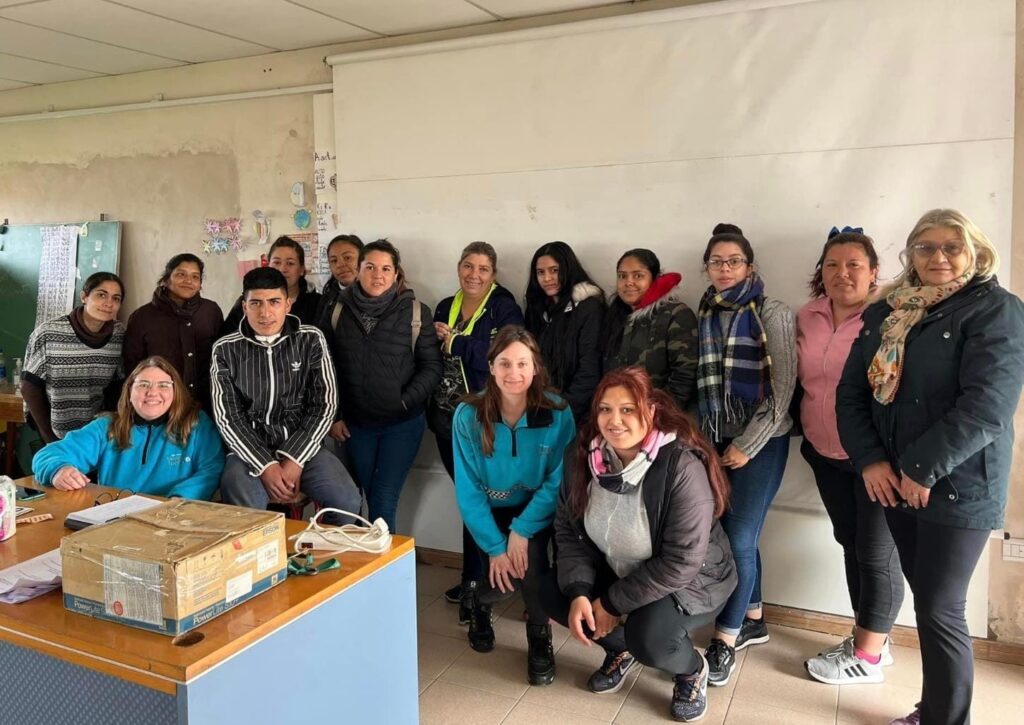 El Gobierno Municipal brindó un curso para Manipulacion de Alimentos en la sede de Maná