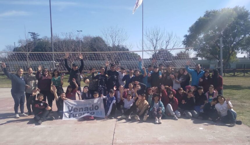Jornada deportiva y de integración en el Parque de la Niñez