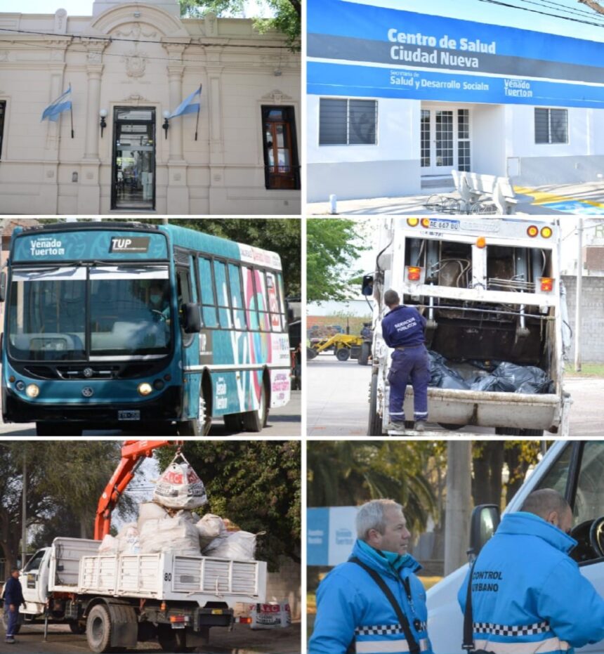 Servicios reducidos por paro de actividades de trabajadores municipales a nivel provincial