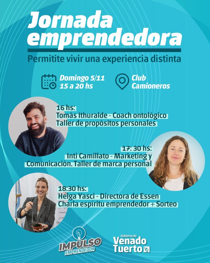 Una experiencia distinta: “Impulso Emprendedor” cierra el año a pura capacitación en el Club Camioneros
