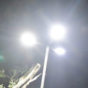 Esta noche: inauguran las nuevas luces led de las avenidas Santa Fe y Eva Perón