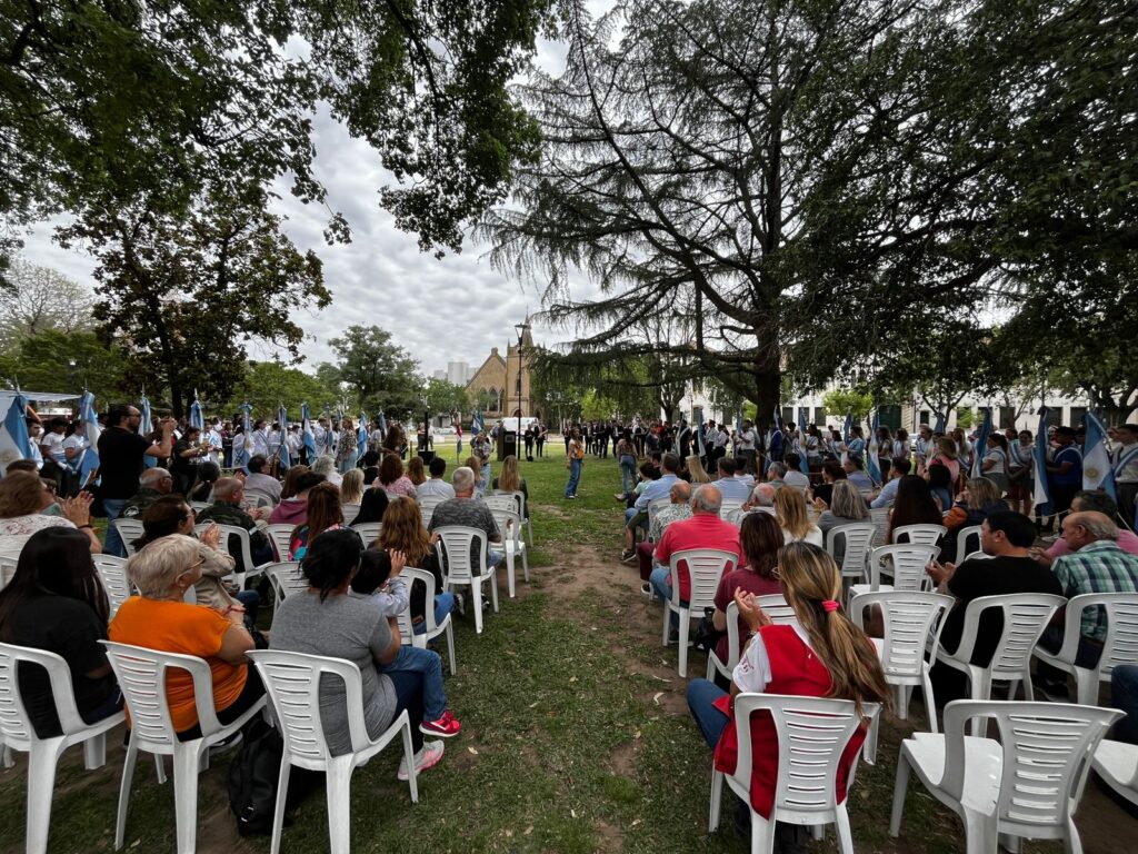 Acto en plaza San Martín: la Soberanía Nacional como una construcción en permanente vigencia