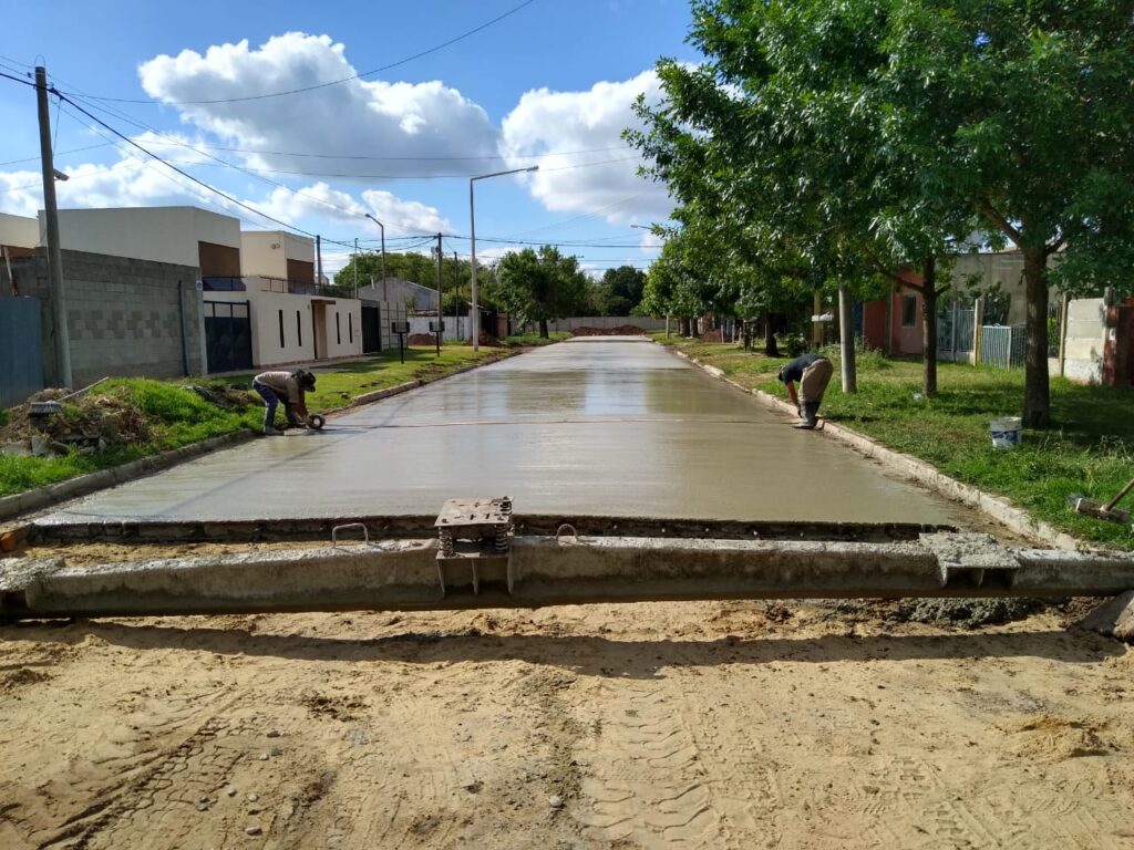 El municipio prepara una nueva obra de pavimento en el barrio Villa Casey