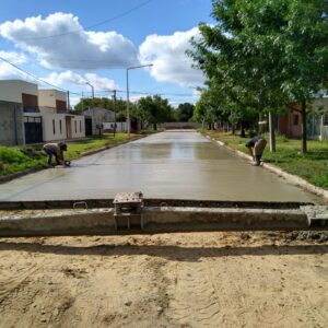 El municipio prepara una nueva obra de pavimento en el barrio Villa Casey