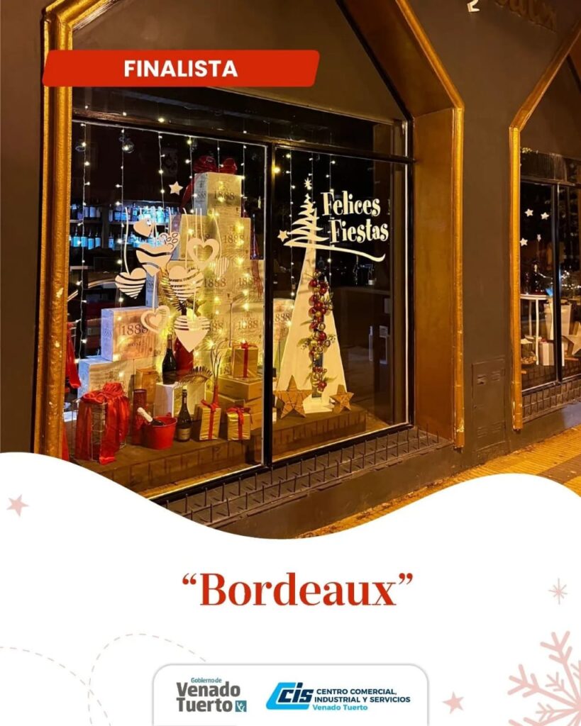 Concurso de vidrieras navideñas preseleccionó tres comercios de distintos rubros