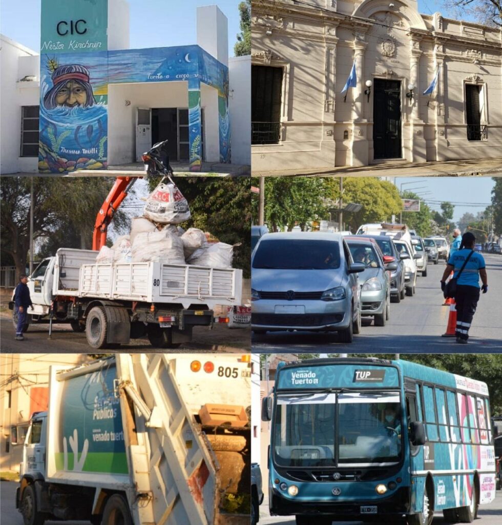 Servicios municipales por el feriado del Día de la Inmaculada Concepción