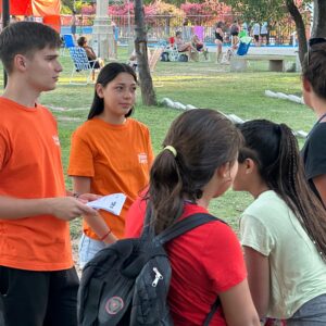 La tercera edición del Trayecto Formativo Joven estuvo en el Parque Municipal con “Juventudes con Voz”
