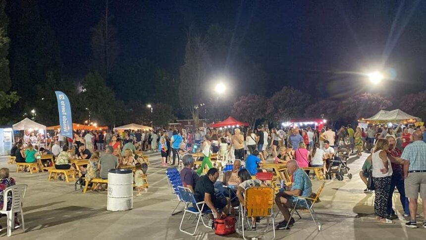 Se vienen tres sábados para disfrutar del “Patio de Comidas Callejero” en el Parque Municipal