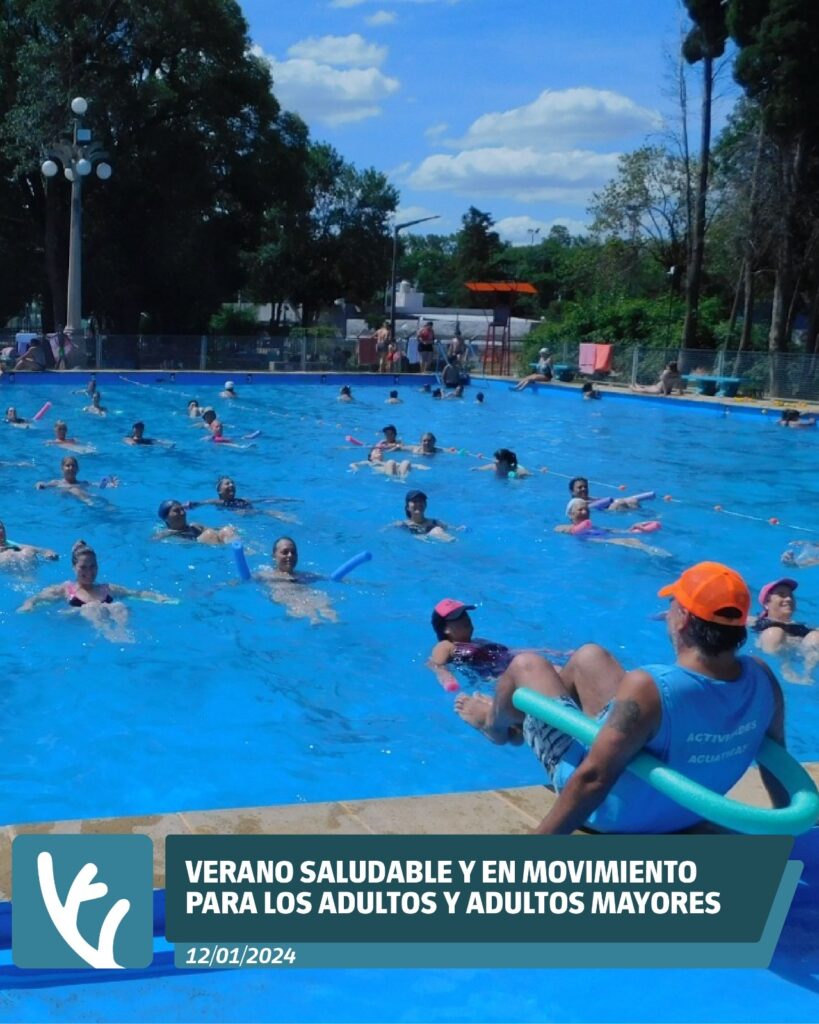 Verano saludable y en movimiento para los adultos y adultos mayores