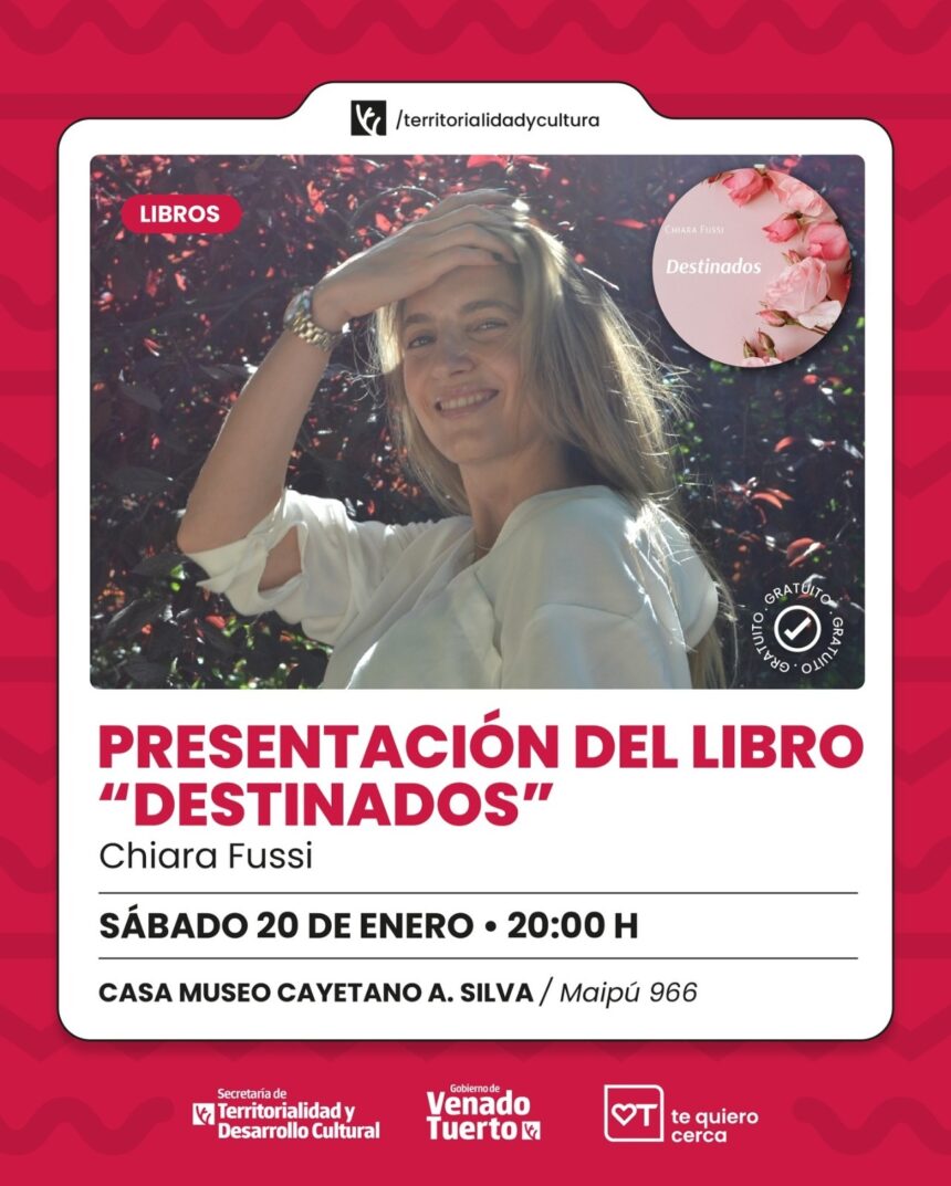Presentación del libro “Destinados” en la Casa Museo Cayetano Silva