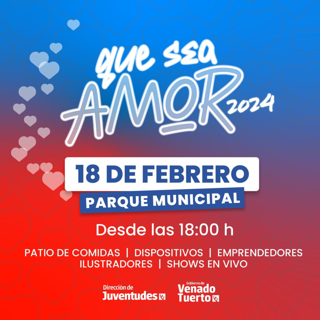 Este domingo llega al Parque Municipal la cuarta edición de “Que Sea Amor”