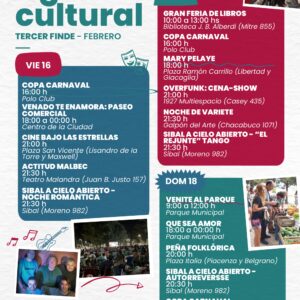 Agenda de fin de semana. La ciudad se prepara para tres días con mucha actividad