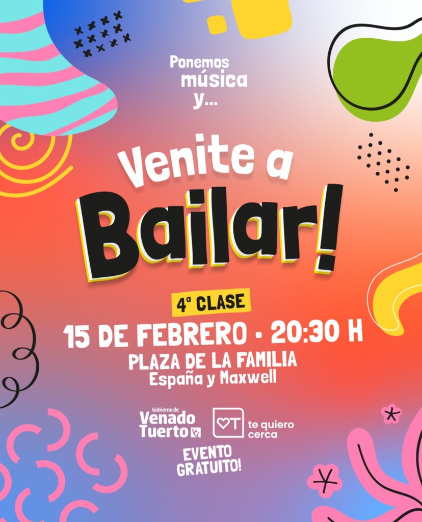 Se viene la cuarta clase de “Venite a Bailar”