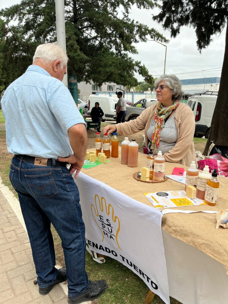 “Venite al Parque” sumó este domingo el espacio espuma, para el recupero de aceites vegetales usados