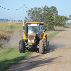 Recuperación y mantenimiento de caminos rurales tras las intensas lluvias
