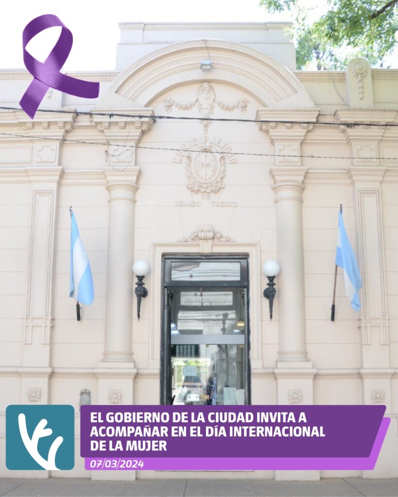 El Gobierno de la ciudad invita a acompañar a las mujeres en el día de reflexión y reivindicación de sus derechos