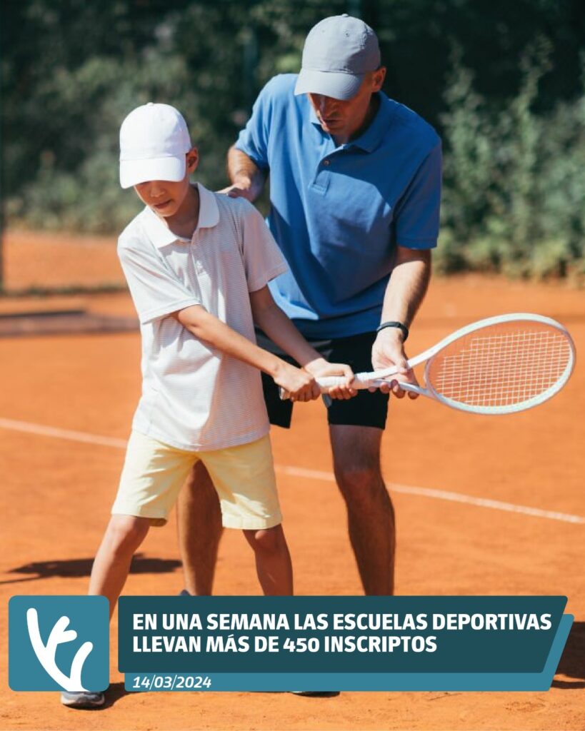 En una semana las Escuelas Deportivas llevan más de 450 inscriptos