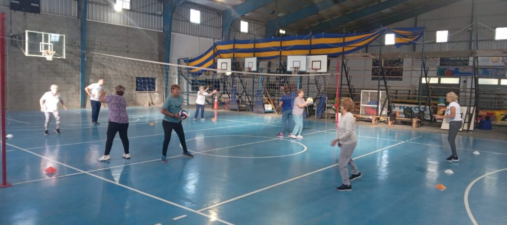 Se viene una capacitación de “Newcom”, voley adaptado