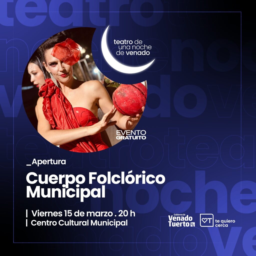 “Teatro de una Noche de Venado”: Programación viernes 15 de marzo