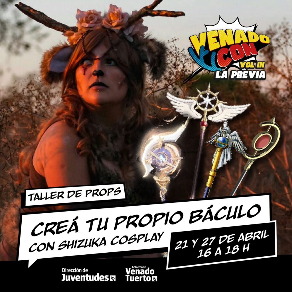 Taller de Props “Creá tu propio Báculo” en la Casa del Bicentenario