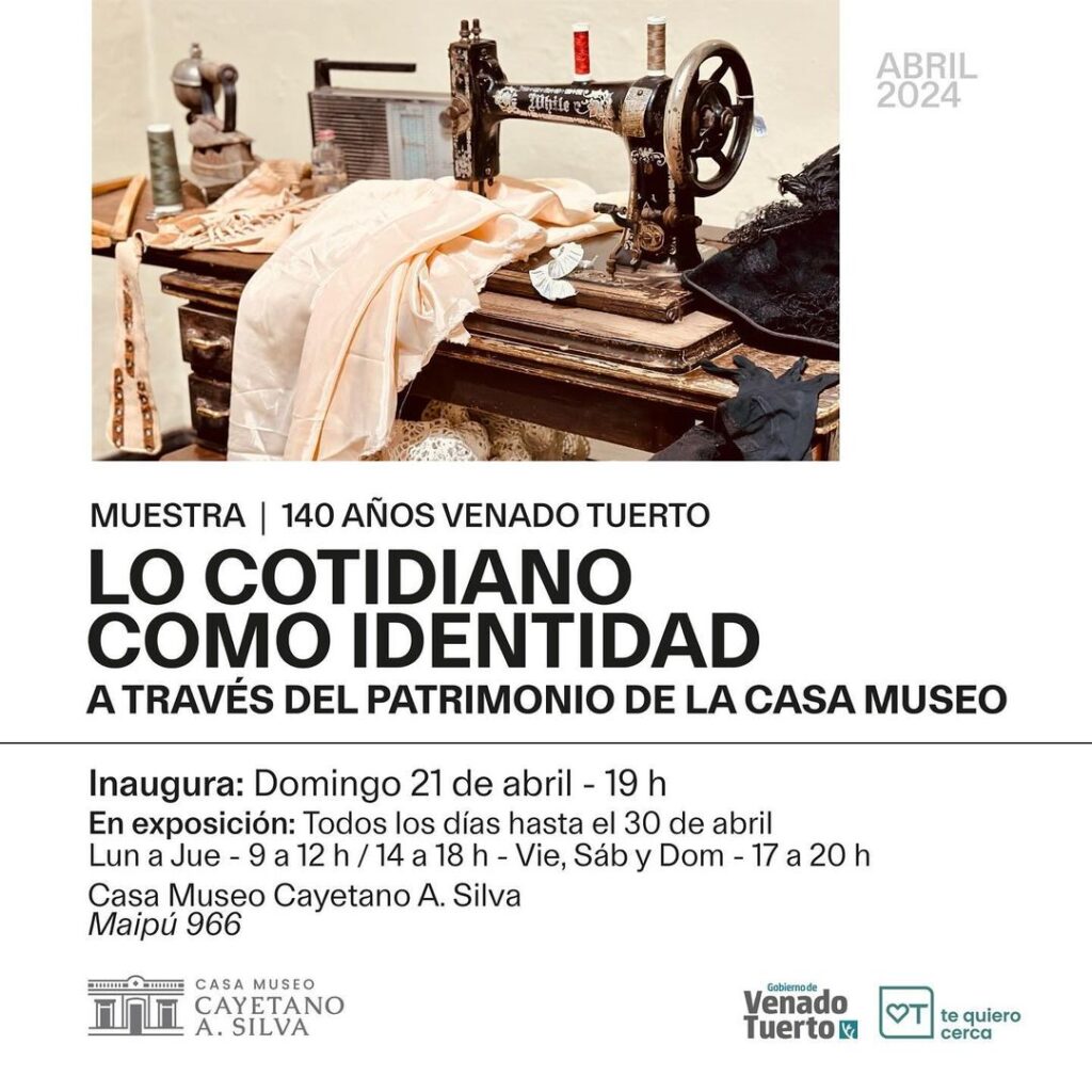 Muestras en la Casa Museo para celebrar el 140° aniversario de la ciudad