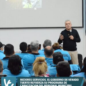El gobierno de Venado Tuerto refuerza su programa de capacitación del personal municipal
